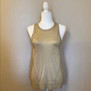 ❌SOLD❌ NWOT Michael Kors Gold Top